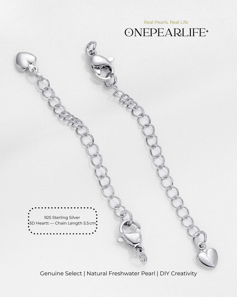 925 Silver & 18K Gold Vermeil Necklace/Bracelet Extender Chain | DIY Jewelry Making Supplies