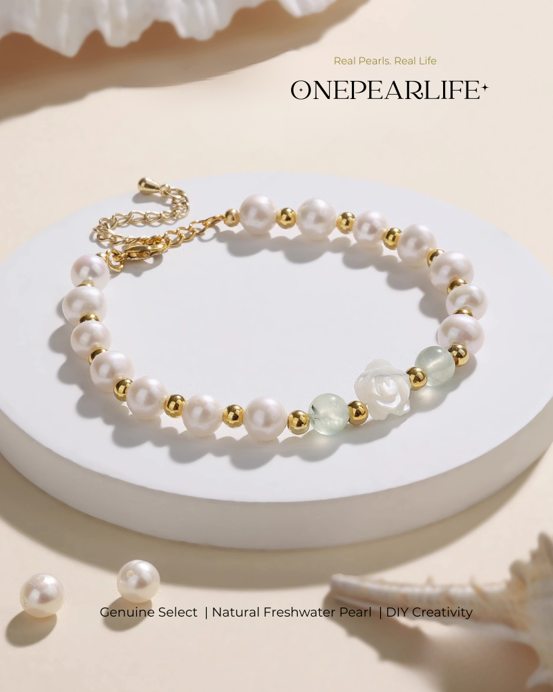 Round freshwater pearls for DIY pearl jewelry, perfect for gifts and accessories