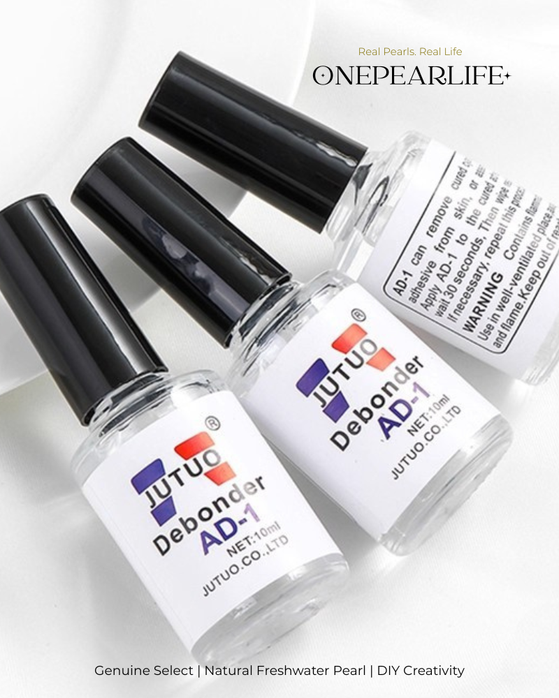 Odorless fast-acting glue remover for DIY crafts