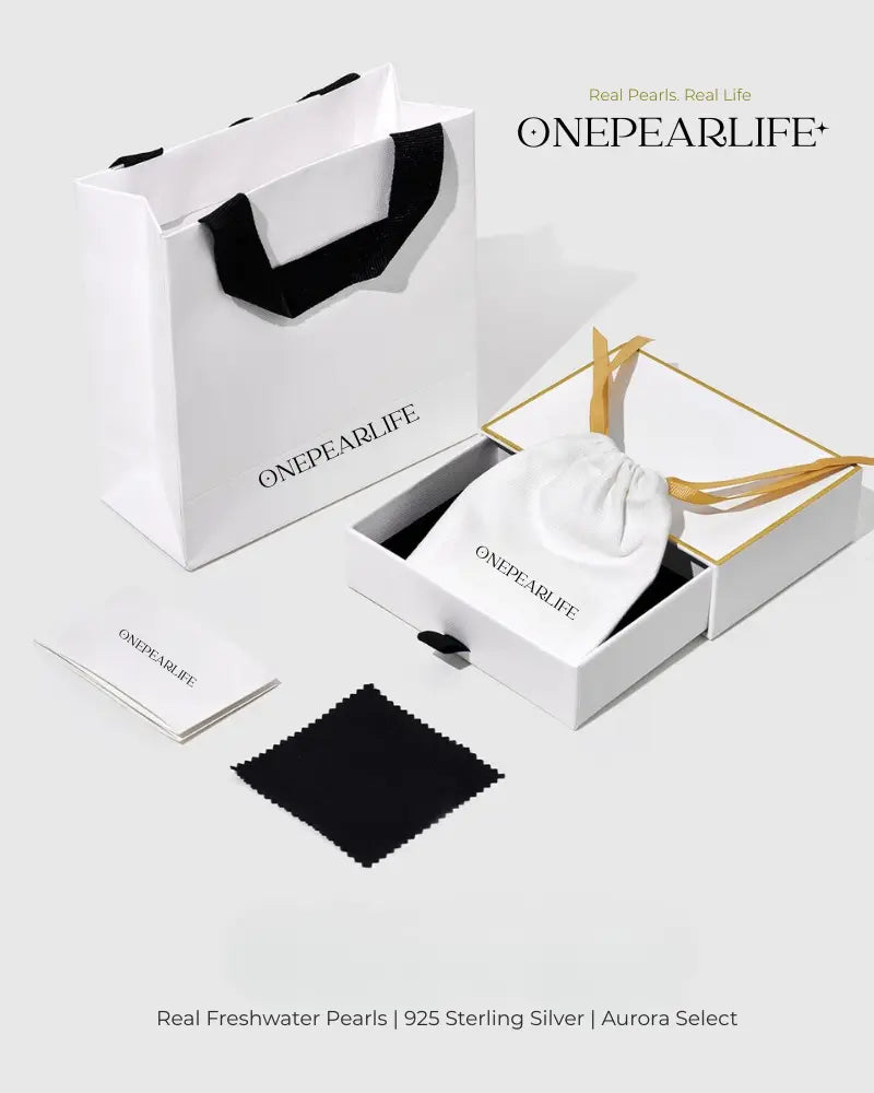 Mika – AAA+ Quality Japanese Akoya Mini White Pearl Stud Earrings | 3–4.5mm | 18K Gold Onepearlife