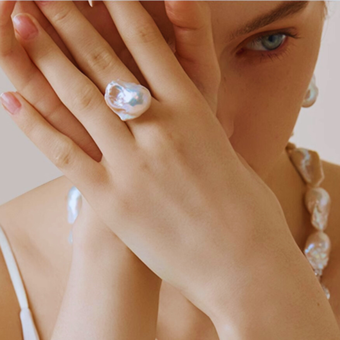 How to customize a pearl ring to suit yourself？