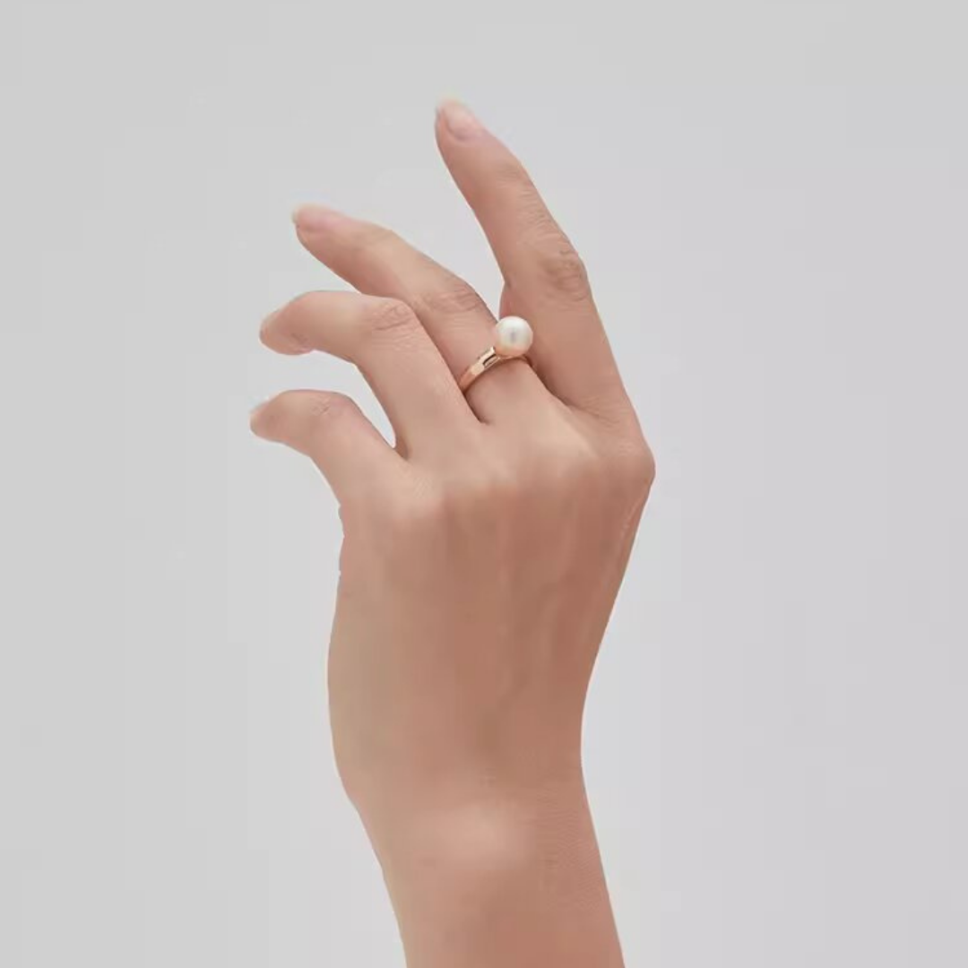 How to measure your fingers to purchase a suitable pearl ring?