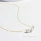 Mira – 5–7.5mm Japanese Akoya Pearl Pendant Necklace in 18K Solid Gold