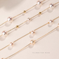 Hope – 4–6.5mm Japanese Akoya Pearl Necklace in 18K Solid Gold