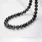 Vanta – 9–9.5mm 18K Solid Gold Tahitian Black Pearl Necklace