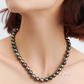 Vanta – 9–9.5mm 18K Solid Gold Tahitian Black Pearl Necklace