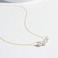 5mm-7.5mm 18K Solid Gold Janpanese Akoya Seawater Pendant Necklace - AAA Quality