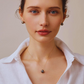 9mm-9.5m 18K Solid Gold Black Tahitian Pearl Stud Earrings - AAA Quality