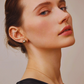 9mm-9.5m 18K Solid Gold Black Tahitian Pearl Stud Earrings - AAA Quality