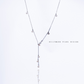 Elara – 4–4.5mm Natural Freshwater Custom Long Pearl Necklace