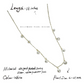 Élan – 4–4.5mm Natural Freshwater Pearl Necklace in 18K Gold Plated