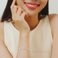 Breeze – 6–6.5mm Natural Freshwater Pearl Tincup Bracelet