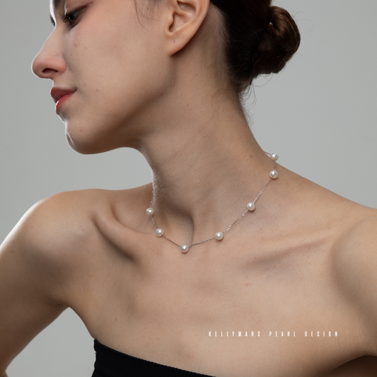 Nerina – 7–7.5mm Natural Freshwater Pearl Necklace