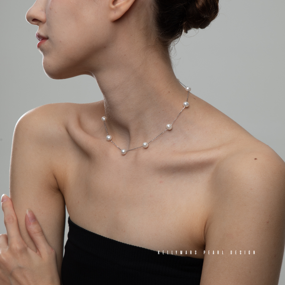 Nerina – 7–7.5mm Natural Freshwater Pearl Necklace