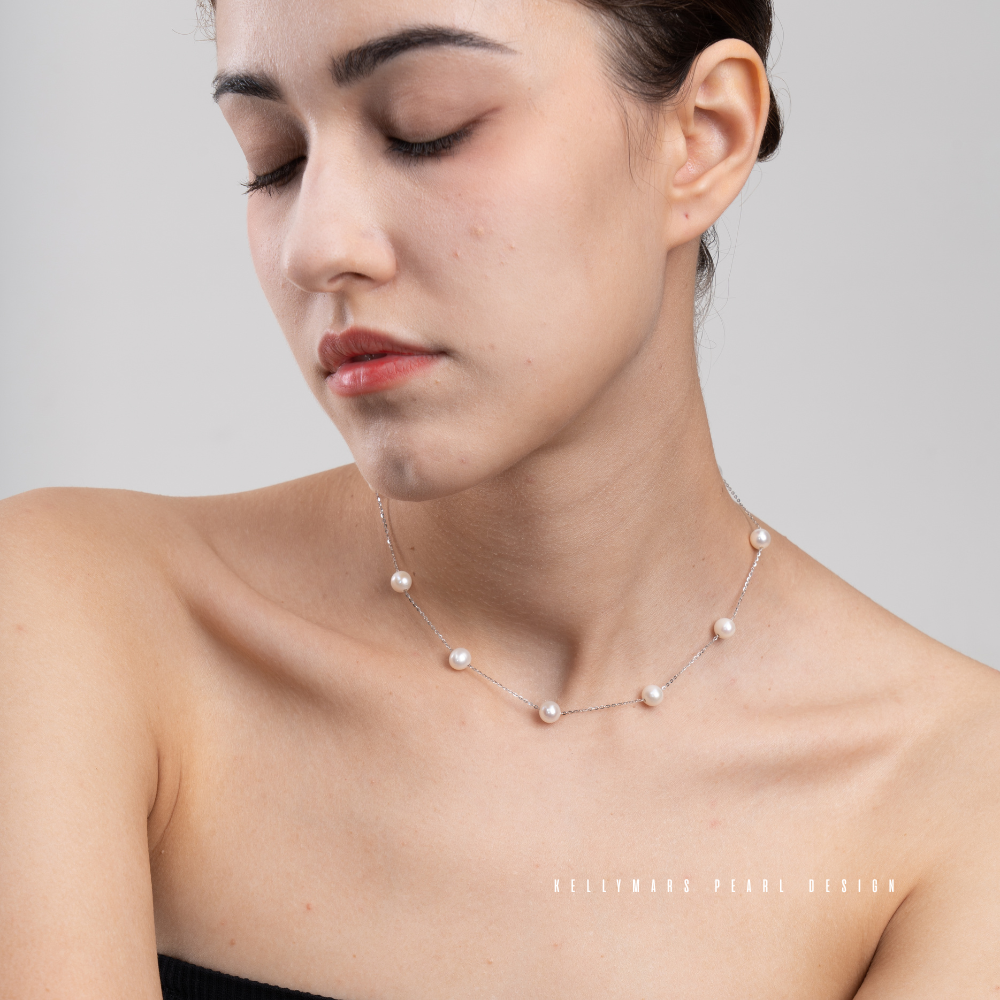Nerina – 7–7.5mm Natural Freshwater Pearl Necklace