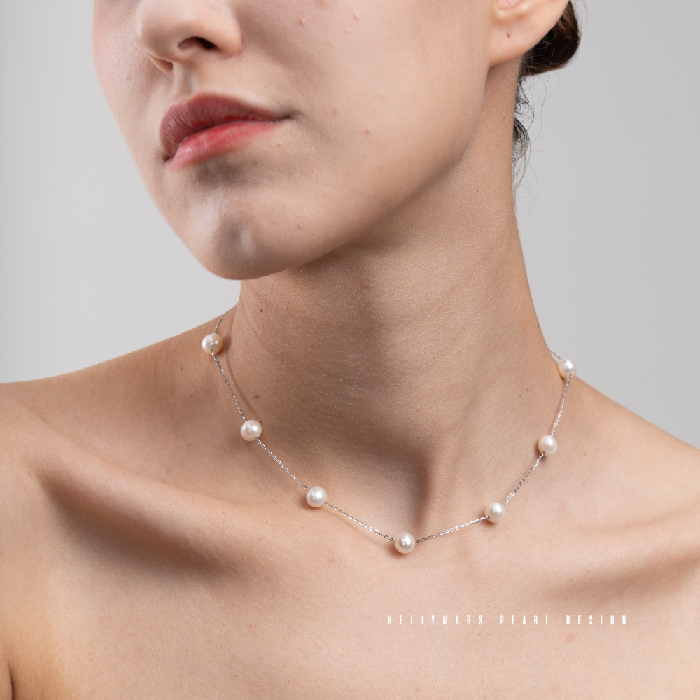 Nerina – 7–7.5mm Natural Freshwater Pearl Necklace
