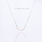 Seren – 7–7.5mm Natural Freshwater Pearl Necklace with Smile Design
