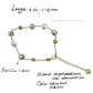 Zaya – 7–7.5mm Mixed Colour Natural Freshwater Pearl Bracelet
