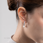 Selis – 7–7.5mm Natural Freshwater Pearl Hoop Earrings 3-in-1 Design