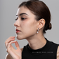 8mm-8.5mm Natural Freshwater Pearl Earrings in 925 Sterling Silver – AAA Quality Design
