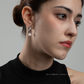 8mm-8.5mm Natural Freshwater Pearl Earrings in 925 Sterling Silver – AAA Quality Design