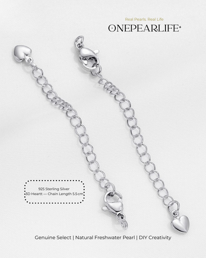 925 Silver & 18K Gold Vermeil Necklace/Bracelet Extender Chain | DIY Jewelry Making Supplies