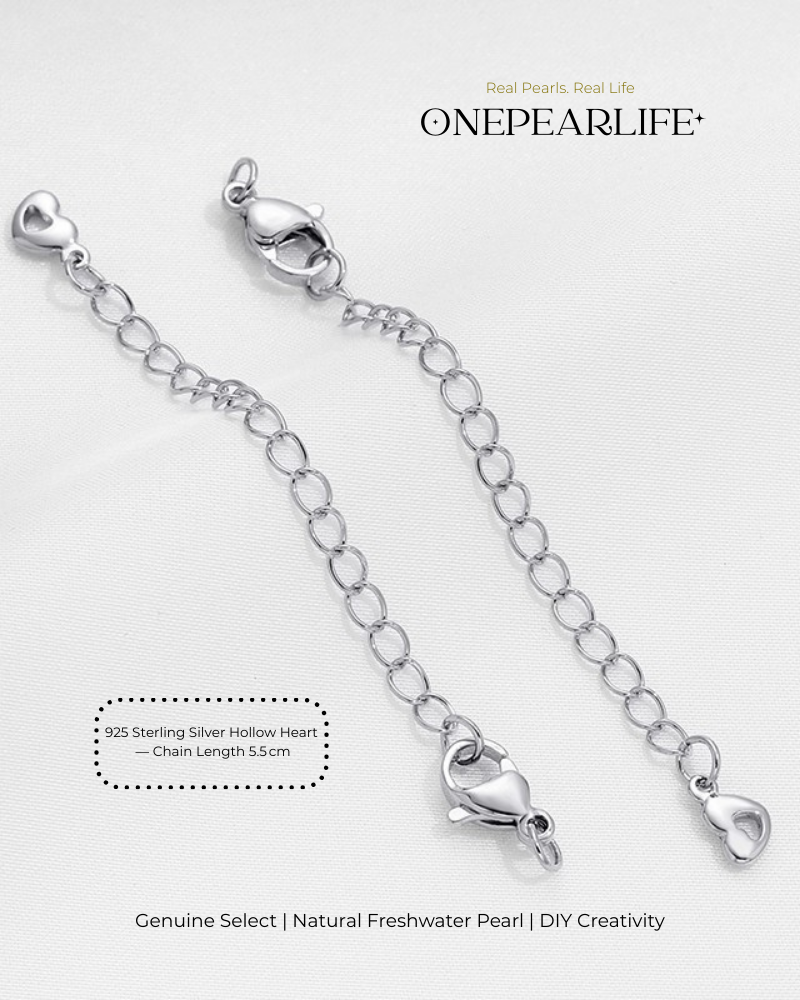 925 Silver & 18K Gold Vermeil Necklace/Bracelet Extender Chain | DIY Jewelry Making Supplies
