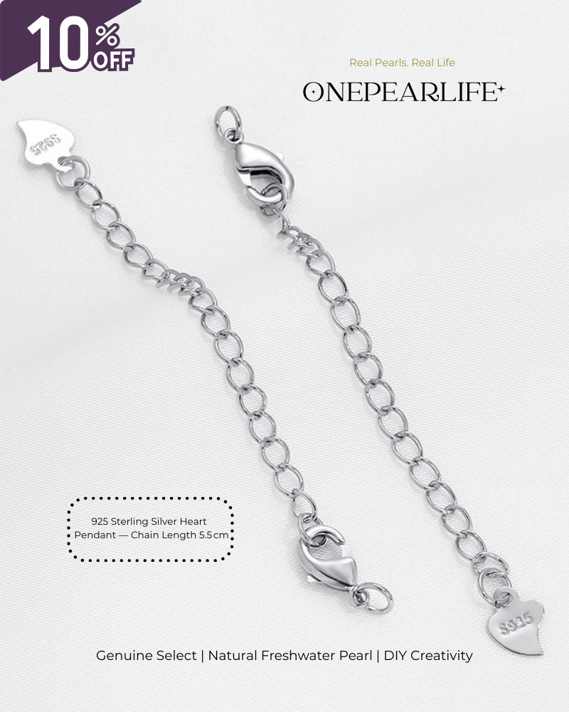 925 Silver & 18K Gold Vermeil Necklace/Bracelet Extender Chain | DIY Jewelry Making Supplies