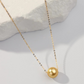 Aurelia – 10–10.5mm South Sea Pearl Pendant Necklace in 18K Solid Gold