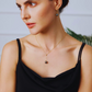 9mm-9.5mm 18K Solid Gold Black Tahitian Adjustable Pearl Necklace - AAA Quality