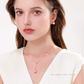 Thaléa  –10–10.5mm Golden South Sea Y-Shaped Adjustable Pearl Necklace in 18K Solid Gold