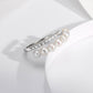 Engagement Ring-Round Pearl Rings AAA Quality