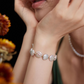 Dainty Baroque Button Pearl Bracelet