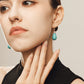 Minimalist Turquoise Earrings