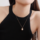 Gold Pearl Pendant Necklace AAA Quality