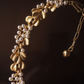 Gold Elegant Vintage Pearl Necklace