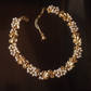 Gold Elegant Vintage Pearl Necklace