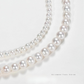 Lunea – 4–7.5mm Double Strand Natural Freshwater White Pearl Bracelet