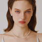 7mm-9mm High-quality 18K Gold Plated Natural Baroque Pearl Stud Earrings - AAA Quality