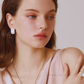 Amara – 14–16mm 18K Gold Plated Large Baroque Pearl Stud Earrings