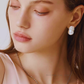 Amara – 14–16mm 18K Gold Plated Large Baroque Pearl Stud Earrings