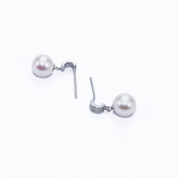 Minimalist Aurora Pearl Earrings AAA Quality