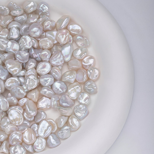 Natural Petal Baroque Pearls --AAA Quality