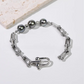 Black Thread Tahitian Pearl Bracelet for Boyfriend