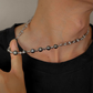 Black Threaded Tahitian Pearl Necklace for Men Gift