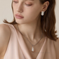 Thalia – 14–16mm Natural Baroque Pearl Pendant Necklace in 925 Sterling Silver