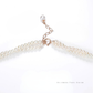 Twilight - 2.5–3mm Double-Layered Natural Freshwater Aurora Pearl Necklace in 18K Solid Gold