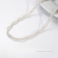 Twilight - 2.5–3mm Double-Layered Natural Freshwater Aurora Pearl Necklace in 18K Solid Gold