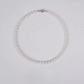 White Aurora Freshwater Pearl Necklace for Men Gift