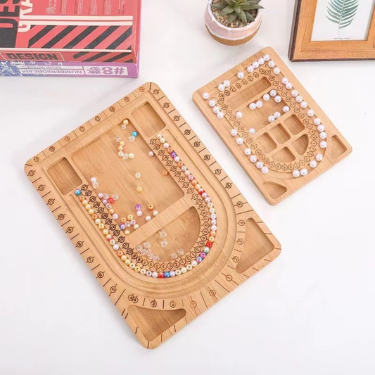 Wooden Necklace Display Tray